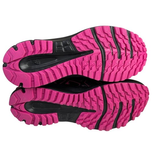 Asics Trail Scout 2 Womens 9 Black Pink Running Sneakers Athletic 1012B039 New - Picture 10 of 12